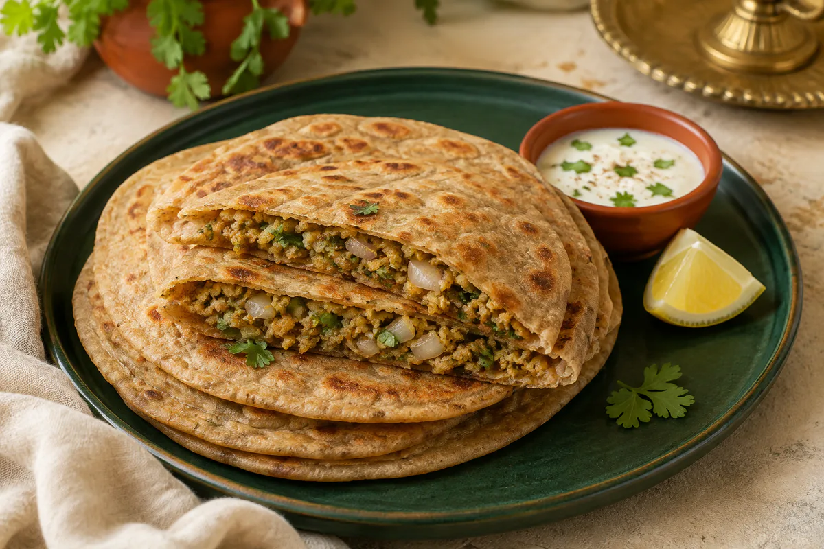 Jaljeera Sattu Paratha